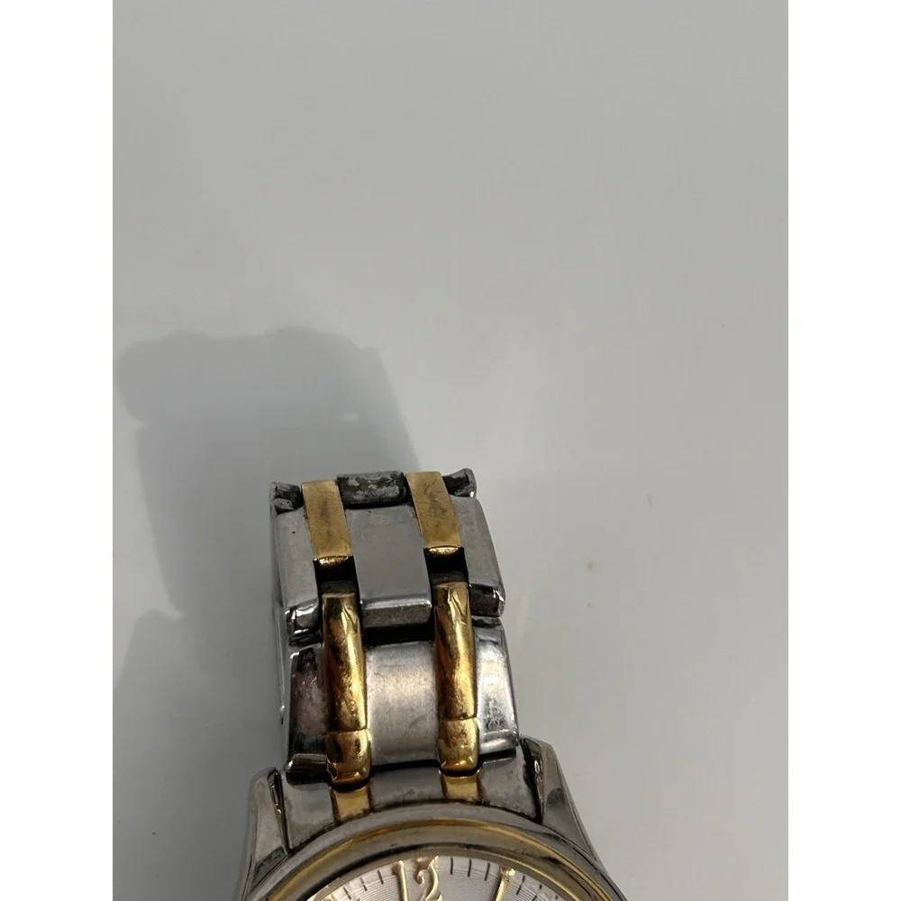 Bulova Two-Tone Silver and Gold Women's Watch